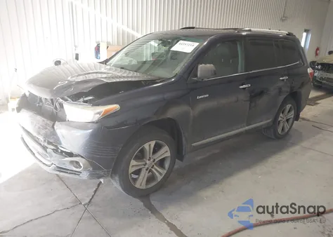 2012 Toyota Highlander Limited V6 z USA, uszkodzony, nr VIN 5TDDK3EH8CS118357